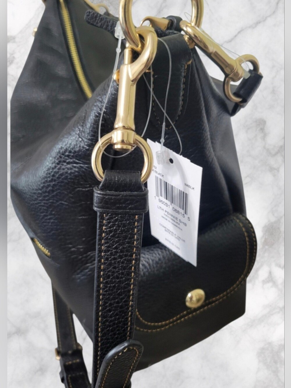 Coach Pennie Pebbled Leather Crossbody Shoulder Bag NWT In Original Packaging - Picture 5 of 11